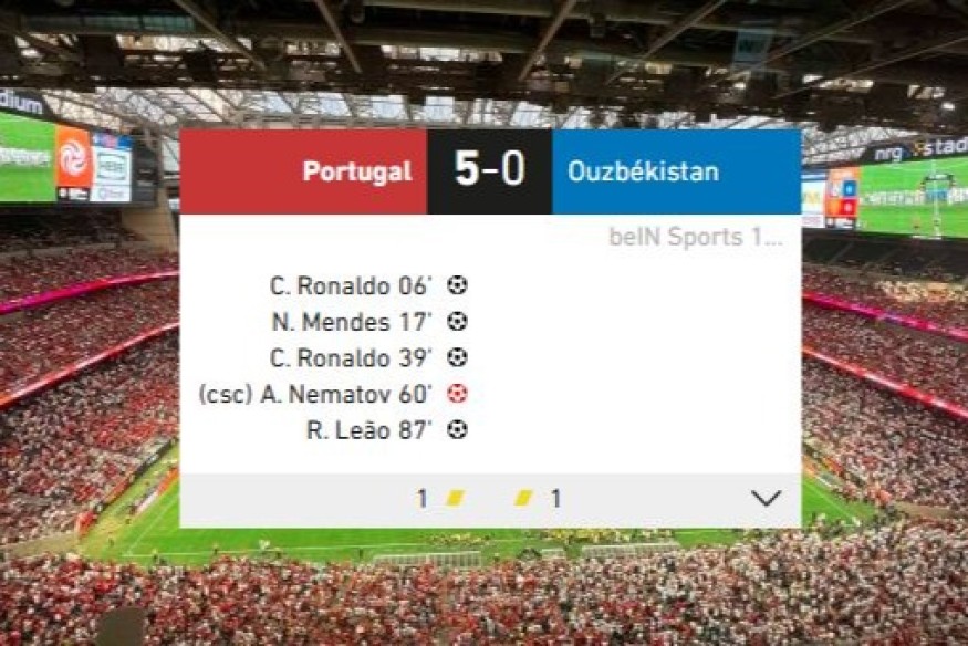 Portugal - Ouzbékistan