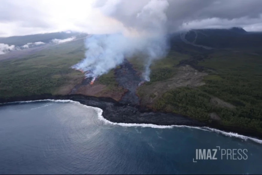 Volcan : la plateforme de lave toujours interdite d’accès